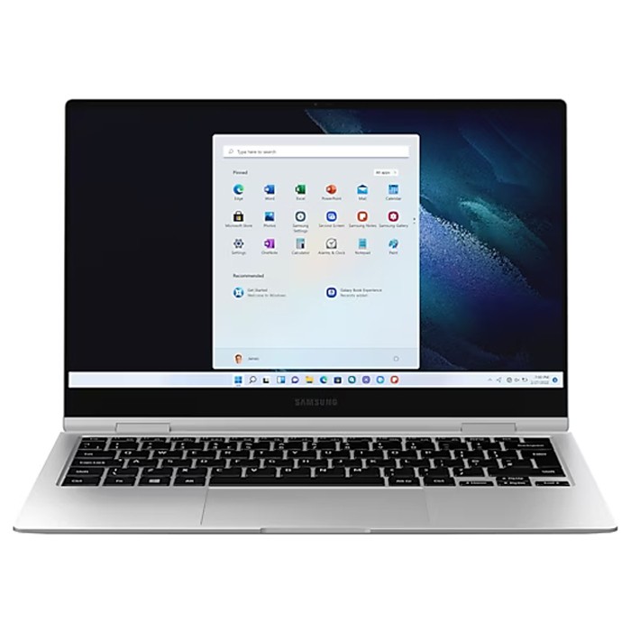 Notebook Samsung Galaxy Book Pro 360 Core I7-1165G7 2.8GHz 16GB 512GB SSD 15.6' Windows 11 Professional Silver