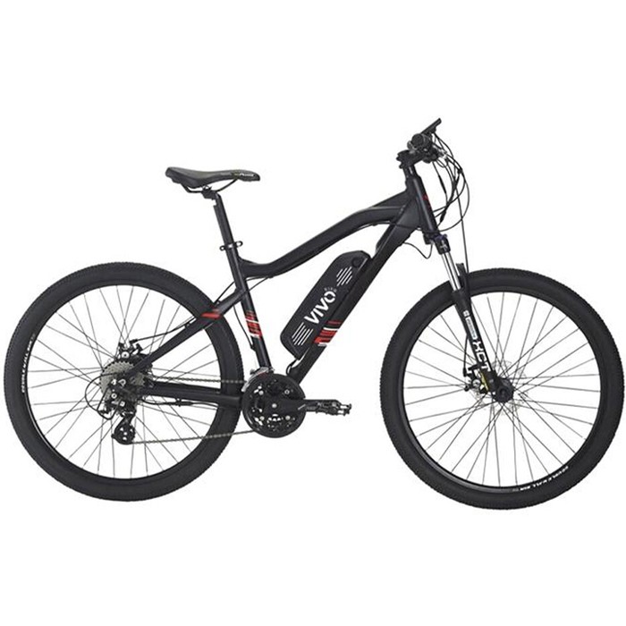Vivobike MOUNTAIN BIKE M-VT275 250 Watt 80 Km Autonomia LCD Black Alluminio [NUOVO]