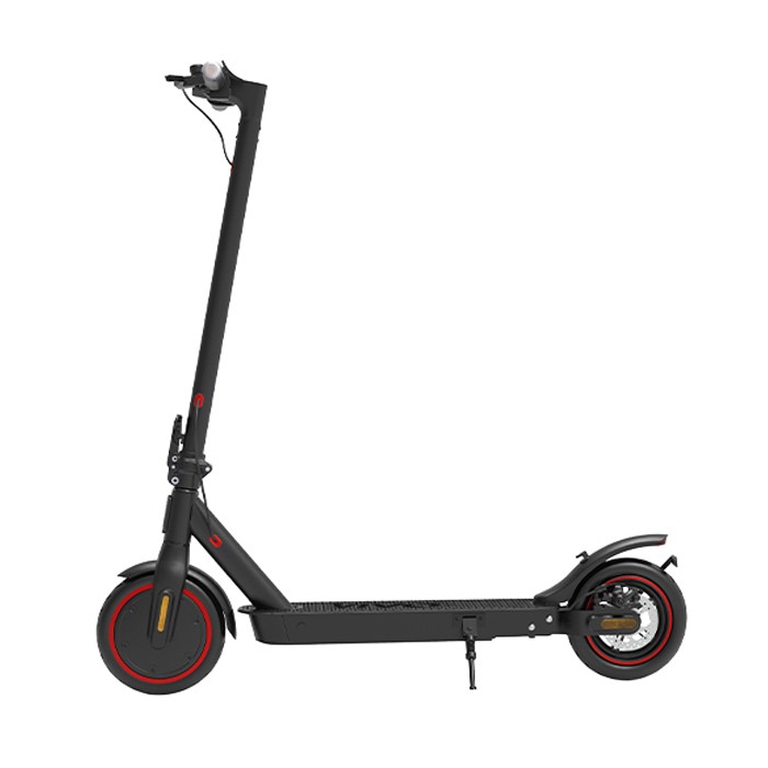 Vivobike E-Scooter M-V25 350 Watt 15-20 Km Autonomia LED Black Red Alluminio [NUOVO]