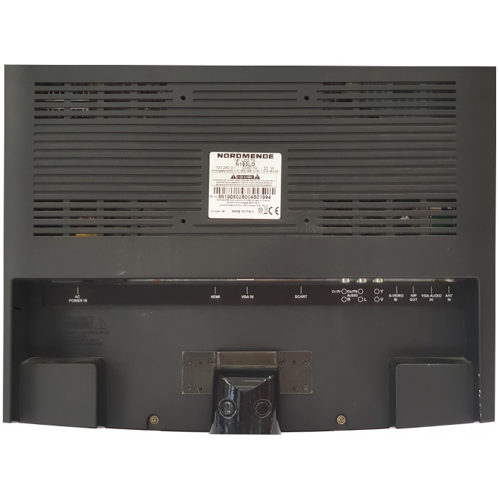 TV Nordmende N193LD 19 Pollici 1366X768 HD DVB-T Black