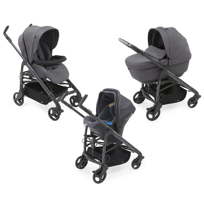 Trio Chicco Love Up - Dark Gray [Grade B]