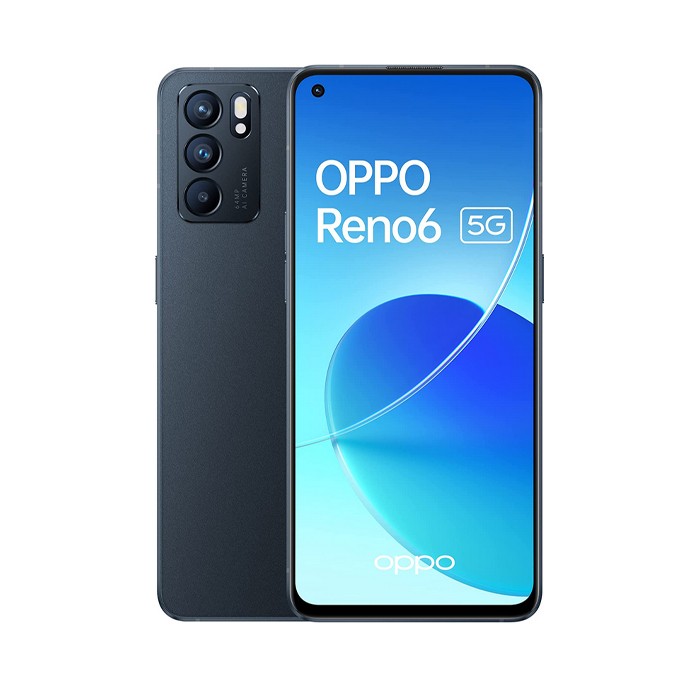 Smartphone Oppo Reno6 5G 128GB 6.4' AMOLED 64MP Black [Grade B]