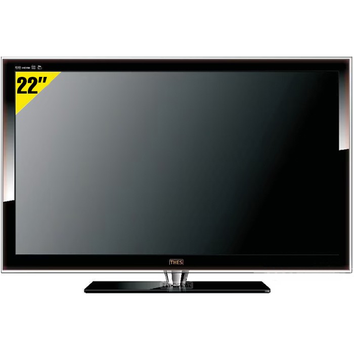 TV Thes TL2251BTP 22 Pollici 1680x1050 WSXGA+ LCD DVB-T Black [Grade B]