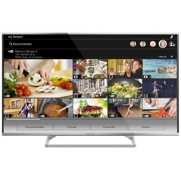 TV Panasonic TX-40AS640E 40 Pollici 1920x1080 Full-HD DVB-T2 Silver [Grade B]