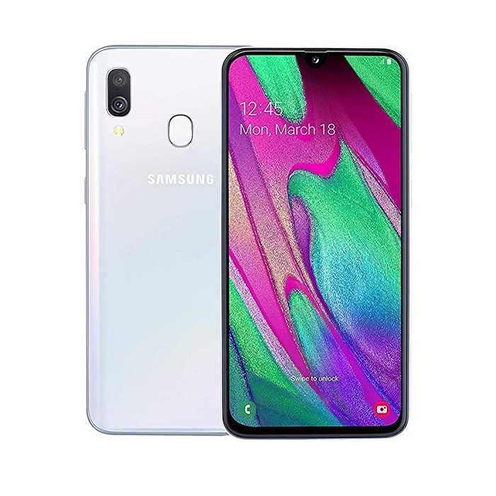 Smartphone Samsung Galaxy A40 SM-A405FN 64GB 5.9' Super AMOLED 16MP White [Grade B]