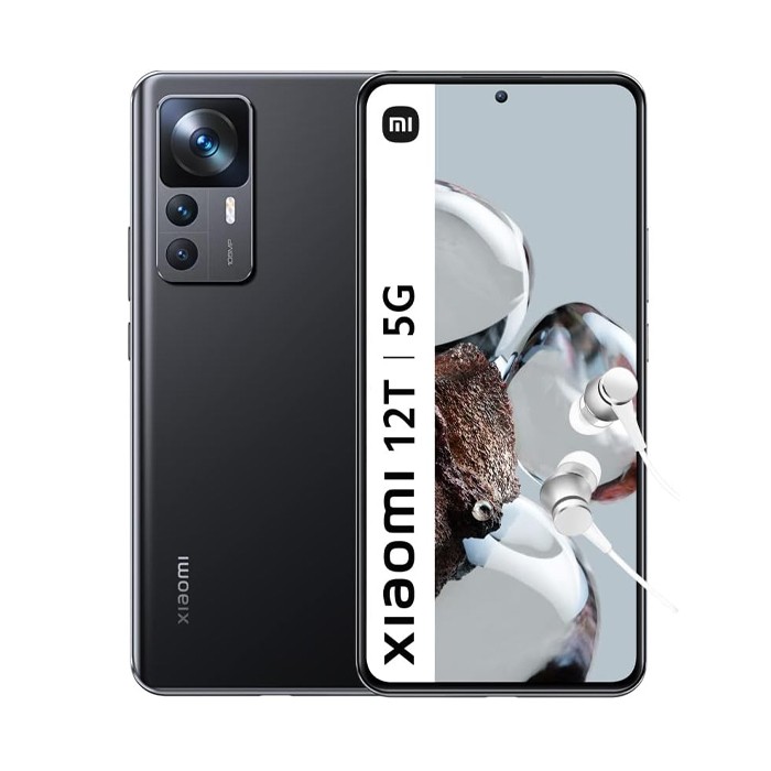 Smartphone Xiaomi 12T 5G 256GB 6.6' AMOLED 108MP Black [Grade A]