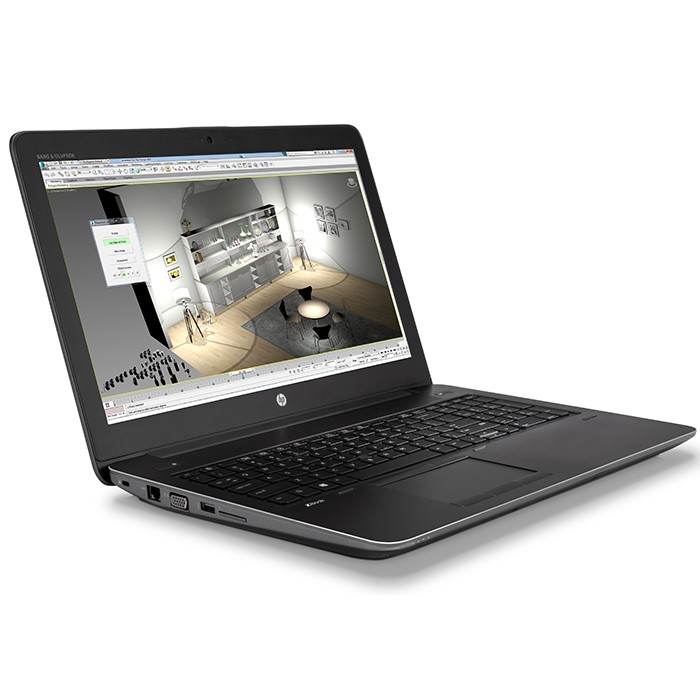 Mobile Workstation HP ZBook 15 G4 Core i5-7300HQ 16GB 256GB SSD 15.6' Quadro M1200 4GB Win 10 Pro [Grade B]
