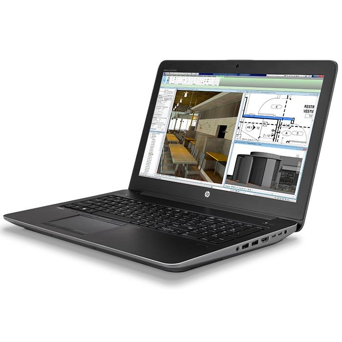 Mobile Workstation HP ZBook 15 G4 Core i5-7300HQ 16GB 256GB SSD 15.6' Quadro M1200 4GB Win 10 Pro [Grade B]