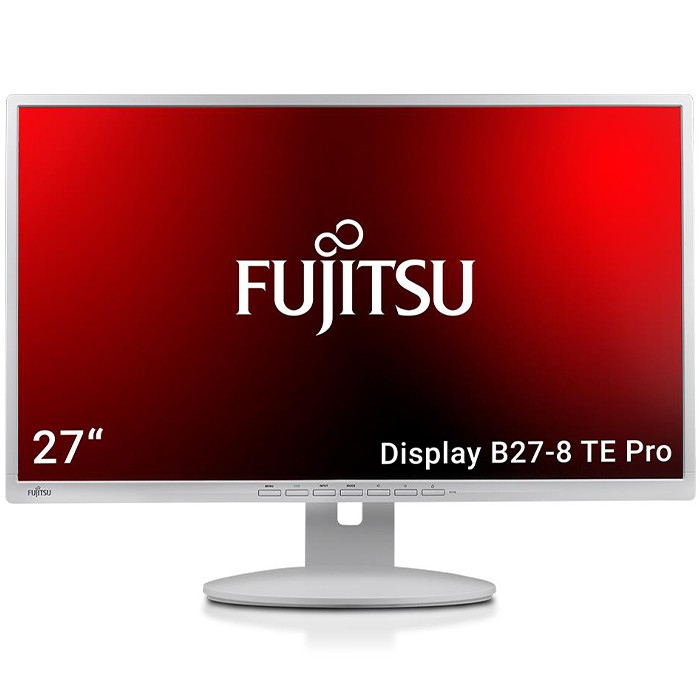 Monitor Fujitsu B27-8 TE Pro 27 Pollici 1920x1080 Full-HD LED VGA HDMI DP White