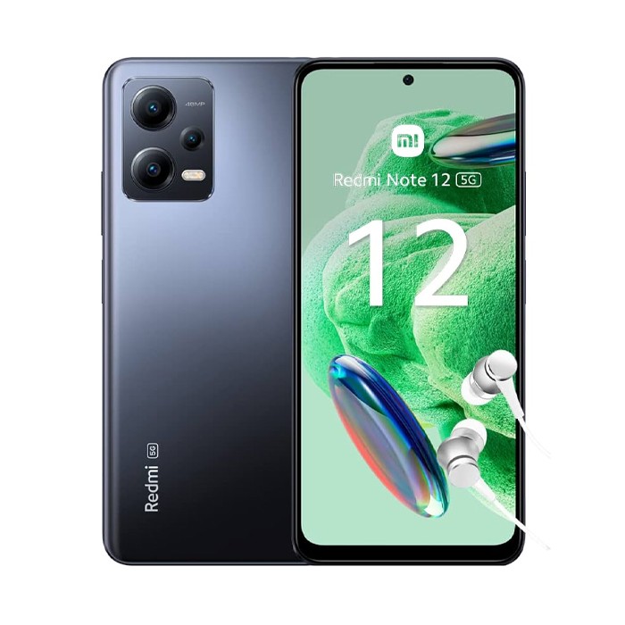 Smartphone Xiaomi Redmi Note 12 5G 128GB 6.6' AMOLED 48MP Gray [Grade A]