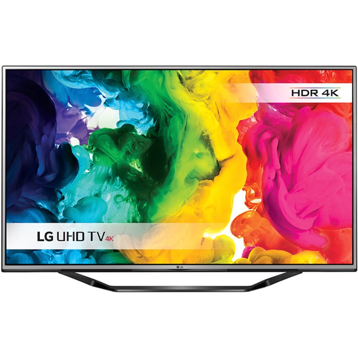 TV LG 55UH625V 55 Pollici 3840x2160 4K UHD Smart TV Smart TV LED DVB-T2 Black Silver