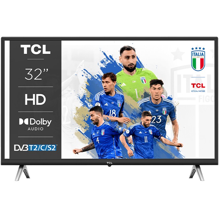 TV TCL 32D4300 32 Pollici 1366x768 HD LED DVB-T2 Black [Grade B]