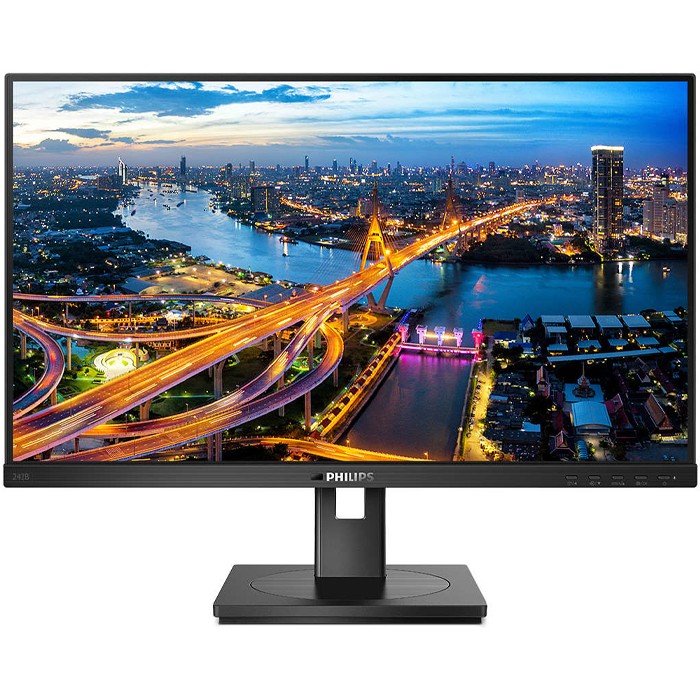 Monitor Philips 242B1 24 Pollici 1920x1080 Full-HD VGA DVI HDMI DP Black