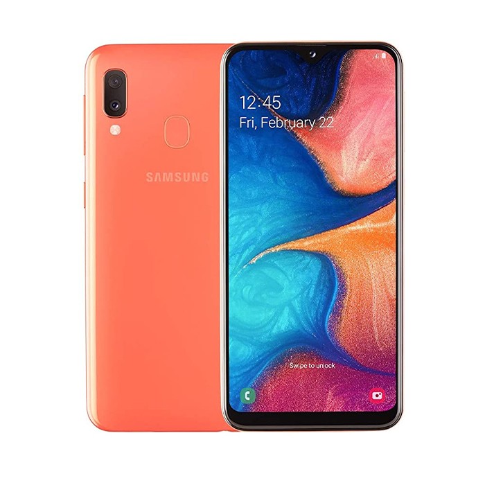 Smartphone Samsung Galaxy A20e SM-A202F 32GB 5.8' PLS 13MP Orange [Grade B]