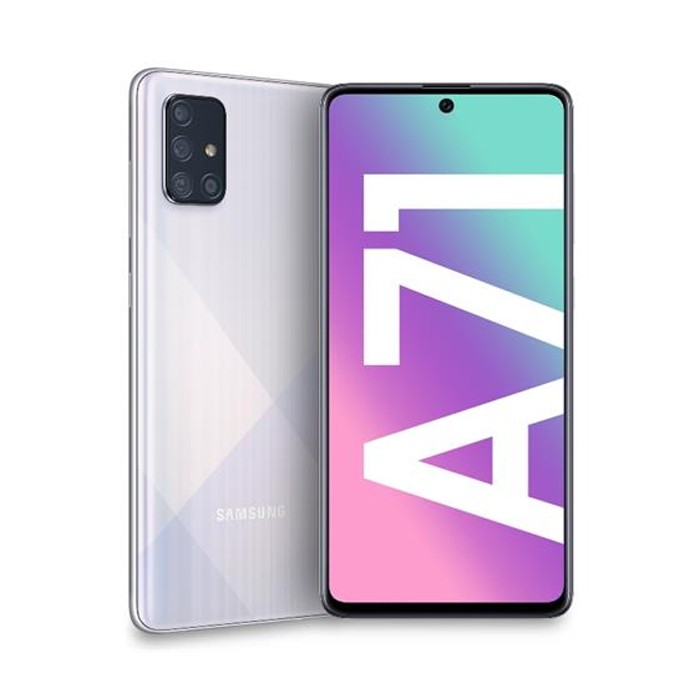 Smartphone Samsung Galaxy A71 SM-A715F 128GB 6.7' Super AMOLED Plus 64MP Silver [Grade B]