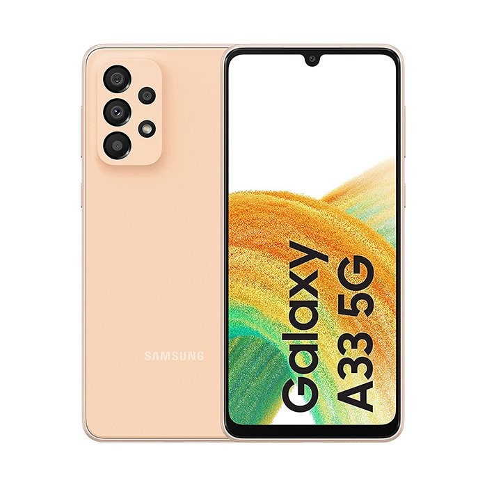 Smartphone Samsung Galaxy A33 5G SM-A336B 128GB 6.4' Super AMOLED 48MP Peach [Grade A]