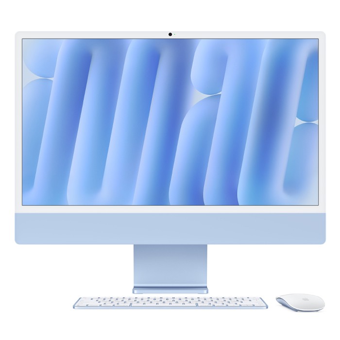 Apple iMac 2023 Z195000J8 23.5' Apple M3 16GB 256GB SSD CPU 8‑core GPU 8‑core 2 Thunderbolt 4 USB Blue MacOS