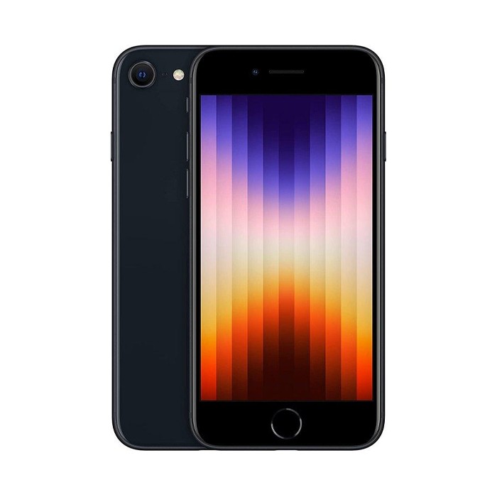 Apple iPhone SE 2022 128GB Black (Terza gen.) MMXJ3QL/A 4.7' Nero [Grade A]