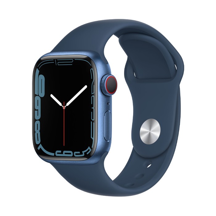 Smartwatch Apple Watch Series 7 GPS (A2473) 41mm 32GB OLED Touchscreen Blue [Grade A]