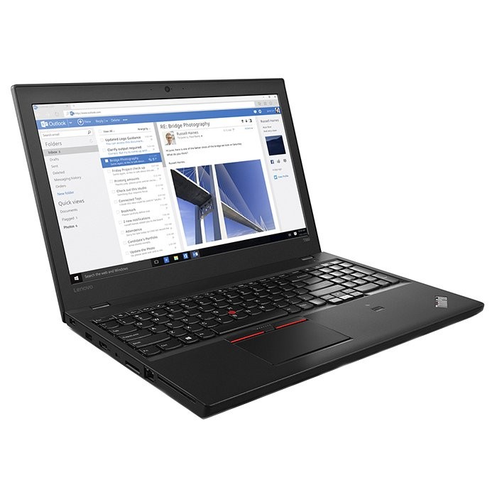 Notebook Lenovo ThinkPad T560 Core i5-6300U 2.4GHz 12GB 256GB SSD 15.6' Windows 11 Professional [Grade B]