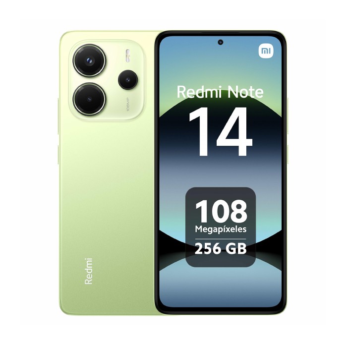 Smartphone Xiaomi Redmi Note 14 5G 256GB 6.67' OLED 50MP Lime Green [Grade A]