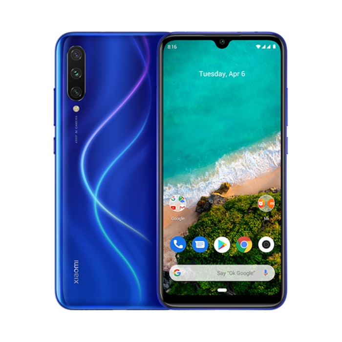 Smartphone Xiaomi Mi A3 64GB 6.08' AMOLED 48MP Blue [Grade B]