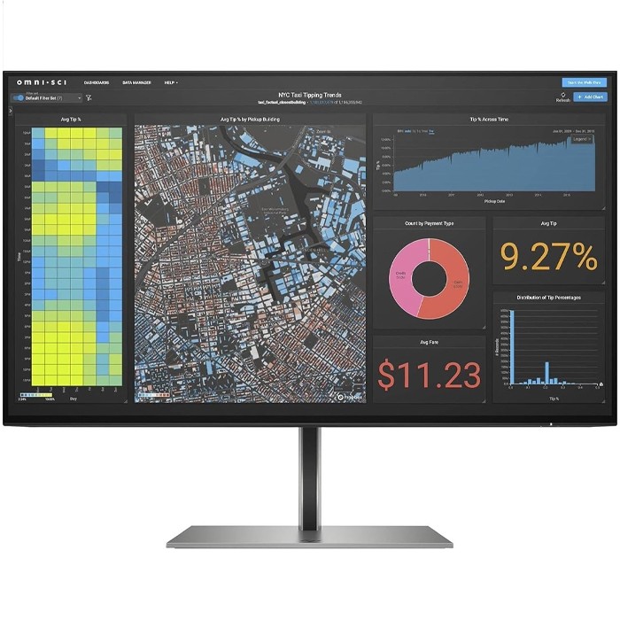 Monitor HP Z24f G3 24 Pollici 1920x1080 Full-HD USB HDMI DP Gray