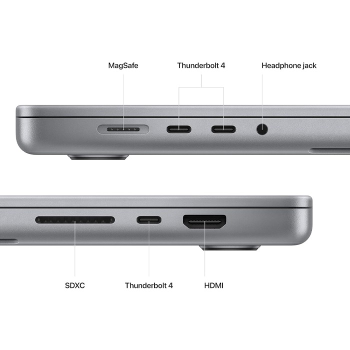 Apple MacBook Pro 16 MNW83T/A 2023 Apple M2 Pro 16GB 512GB 16.2' CPU 12‑core GPU 19‑core SpaceGray [Grade B]