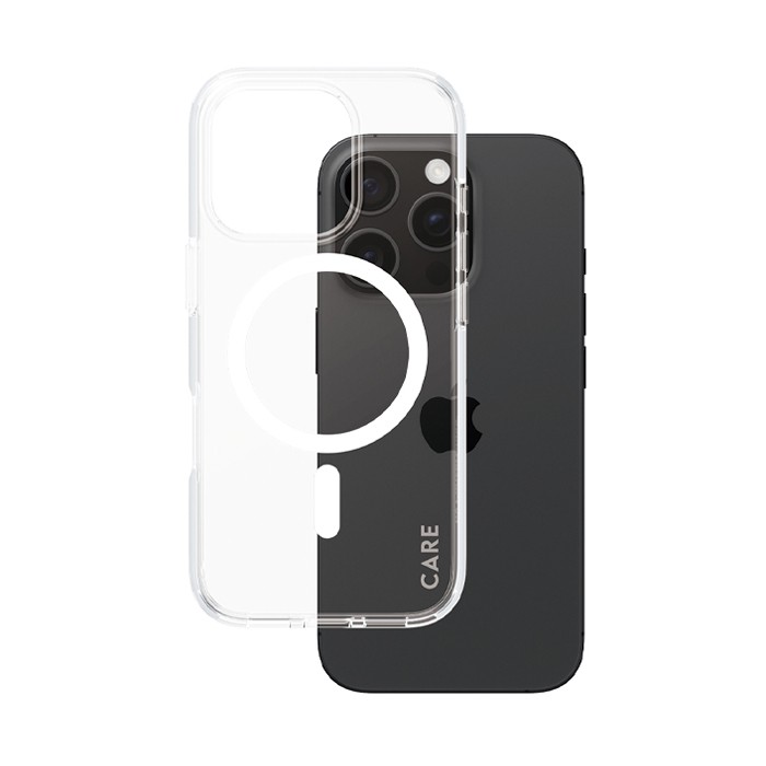 Cover PanzerGlass trasparente Urban Combat White MagSafe Apple iPhone 16 Pro