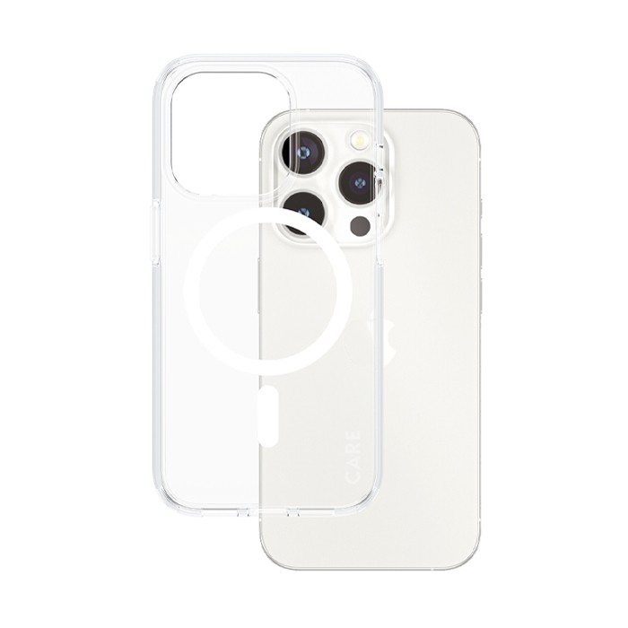 Cover PanzerGlass trasparente Urban Combat White MagSafe Apple iPhone 15 Pro