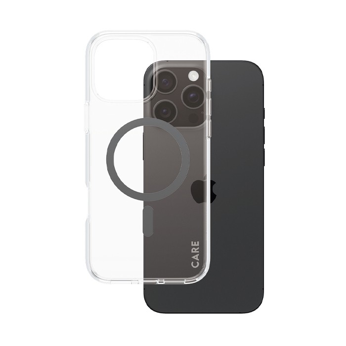 Cover PanzerGlass trasparente Urban Combat w. Black MagSafe iPhone 16 Pro
