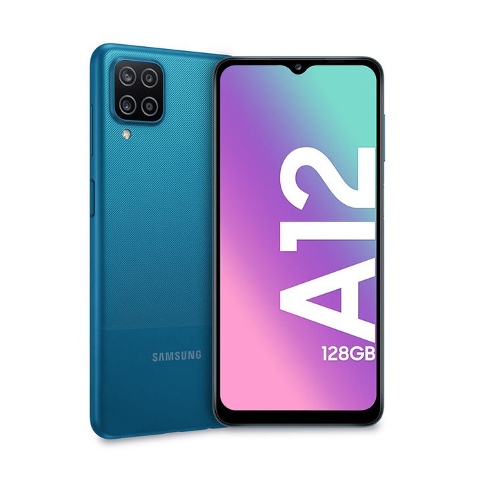 Smartphone Samsung Galaxy A12 SM-A125F 128GB 6.5' 48MP Blue [Grade A]