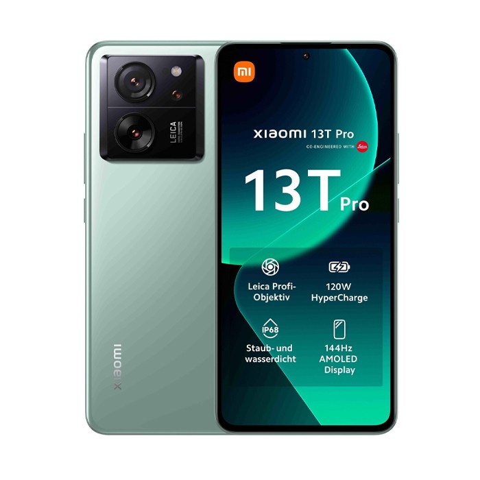Smartphone Xiaomi 13T Pro 5G 512GB 6.6' AMOLED 50MP Green [Grade C+]
