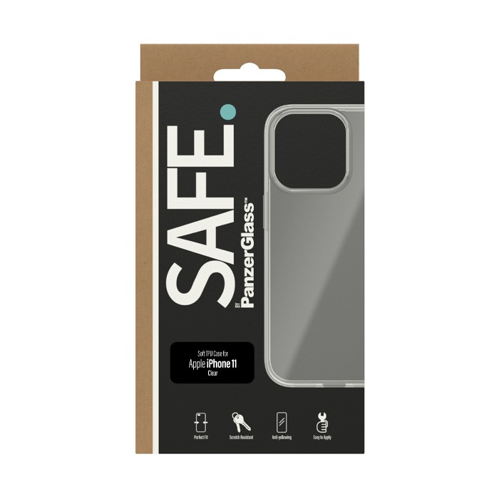 Cover PanzerGlass Safe TPU transparent  iPhone 11 Trasparente
