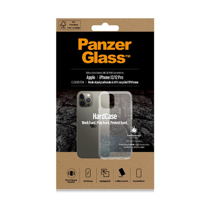 Cover PanzerGlass HardCase Transparent iPhone 12 | 12 Pro Trasparente