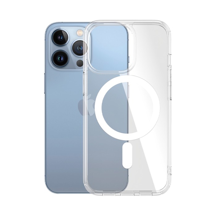 Cover PanzerGlass HardCase Transparent White MagSafe iPhone 13 Pro Trasparente [5711724004308]