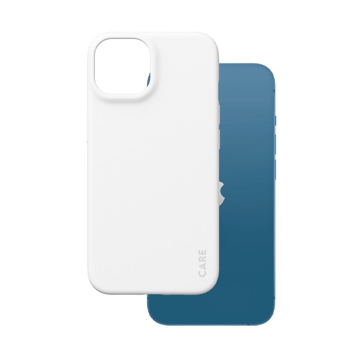 Cover PanzerGlass CARE Fashionable White Orchid iPhone 13 | 14 Bianco