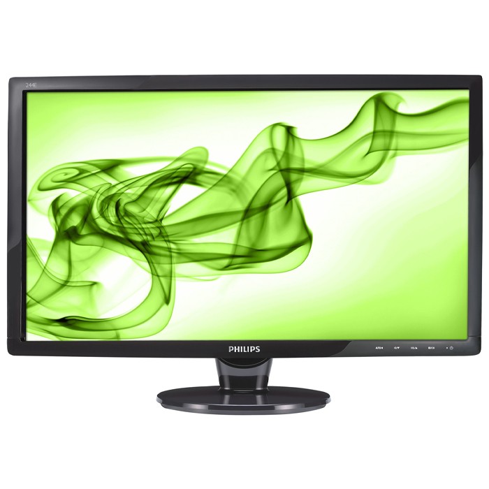 Monitor Philips 244E1SB/00 23 Pollici 1920x1080 Full-HD VGA DVI-D HDMI Black [Grade B]