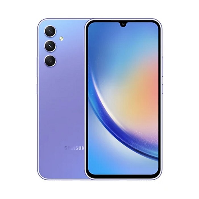 Smartphone Samsung Galaxy A34 5G SM-A346B 128GB 6.6' SuperAMOLED 48MP Violet [Grade C+]
