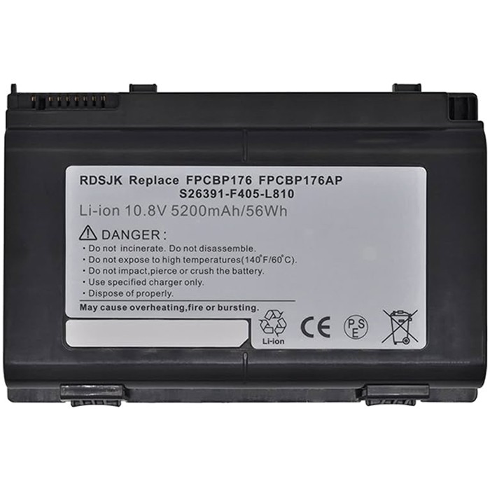 Batteria Fujitsu FPCBP176 Nuova Compatibile per Fujitsu LifeBook E8410 10.8V 4400mAh