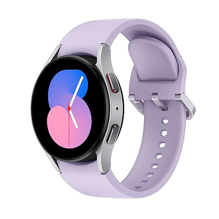 Smartwatch Samsung Galaxy Watch5 SM-R900 40mm Super AMOLED Touchscreen WiFi GPS Silver Violet [Grade A]