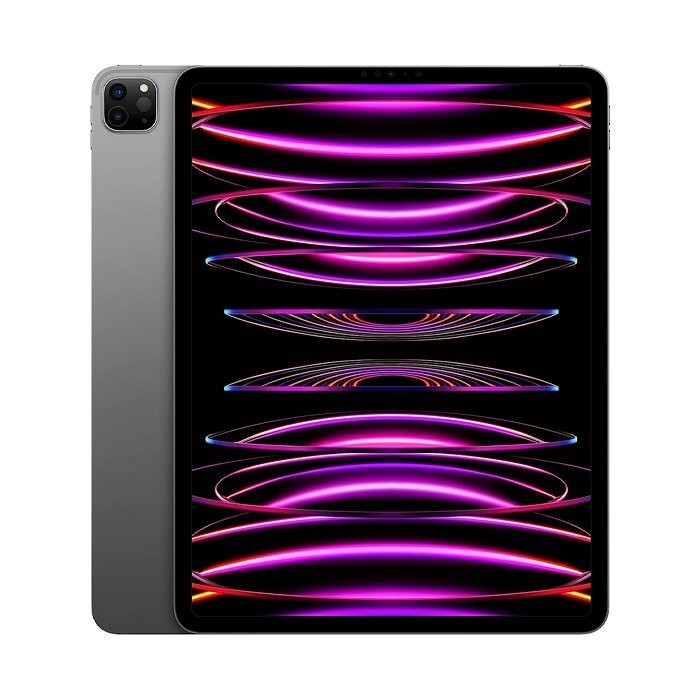 Apple iPad Pro 6 2022 (A2436) Chip M2 12.9' 256GB SpaceGray MNXU3TY/A WiFi Retina Grigio Siderale