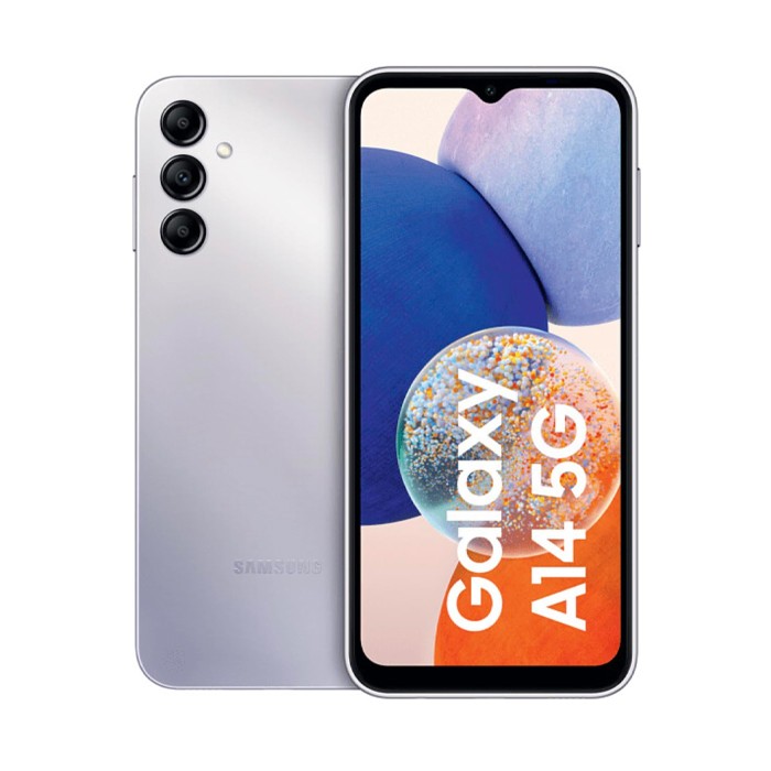 Smartphone Samsung Galaxy A14 5G SM-A146P 64GB 6.6' PLS 50MP Silver [Grade A]