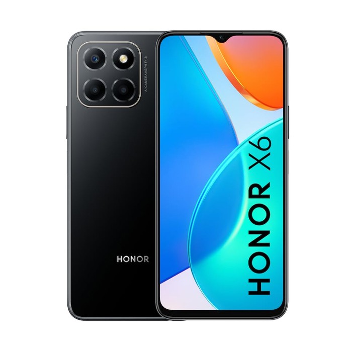 Smartphone Honor X6 128GB 6.5' TFT LCD 50MP Midnight Black [Grade C+]