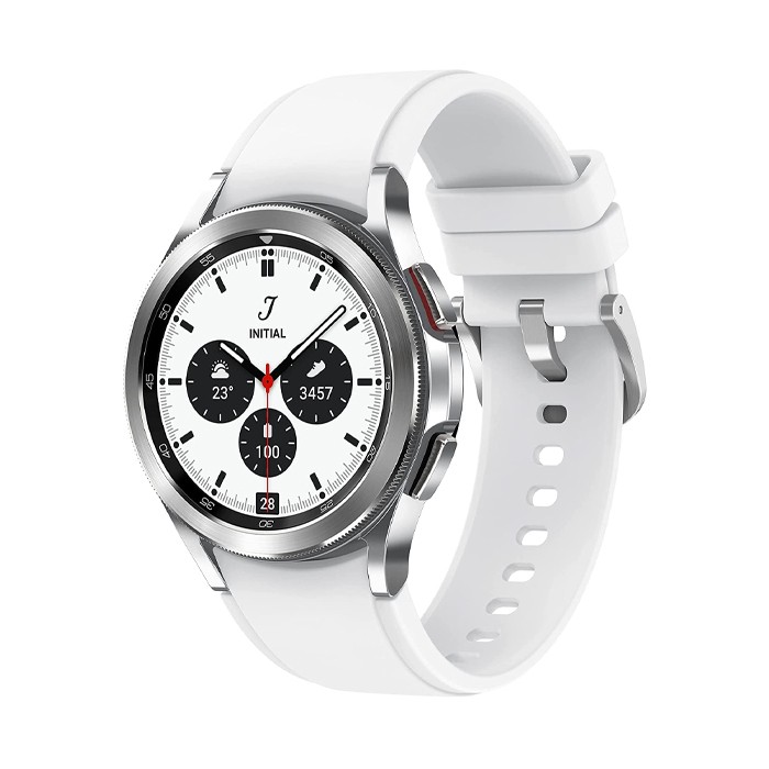 Smartwatch Samsung Galaxy Watch4 Classic SM-R880 42mm OLED Touchscreen WiFi GPS Silver [Grade B]