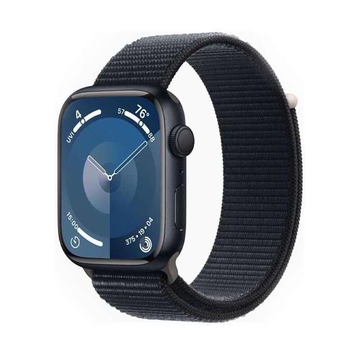 Smartwatch Apple Watch Series 9 Cellular GPS (A2984) Aluminium 45mm 64GB OLED Touchscreen Midnight [Grade B]
