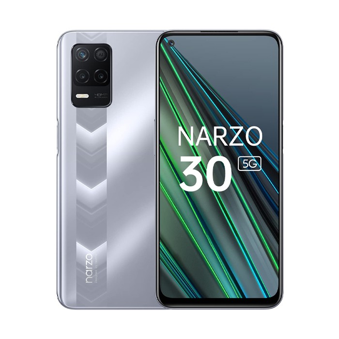 Smartphone Realme Narzo 30 5G 128GB 6.5' AMOLED 48MP Silver [Grade A]