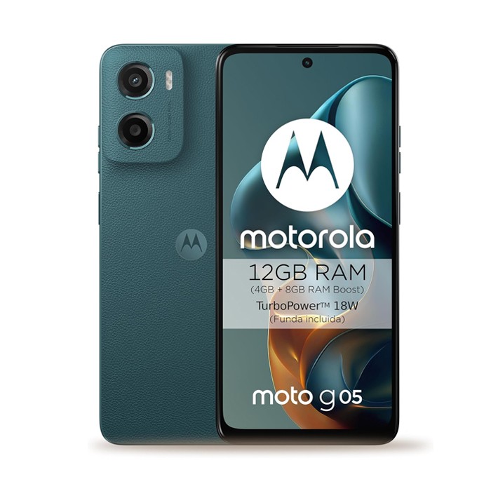 Smartphone Motorola Moto G05 128GB 6.67' LCD 50MP Green [Grade A]