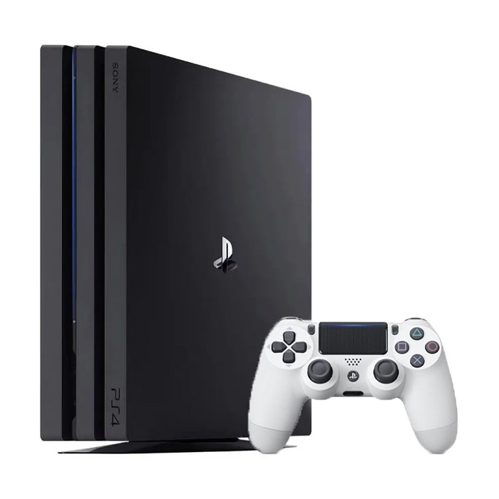 Console Sony Playstation 4 Pro 1TB HDD Blu-Ray/DVD Controller Incluso Black White [Grade B]