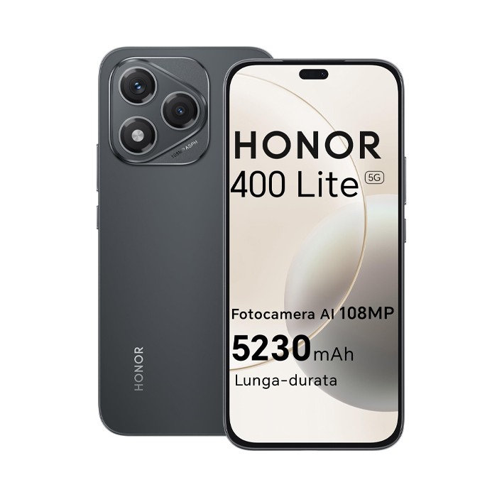 Smartphone Honor 400 Lite 5G 256GB 6.7' AMOLED 108MP Velvet Black [Grade A]